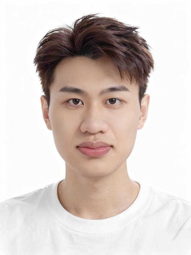 杨展一寸证件照